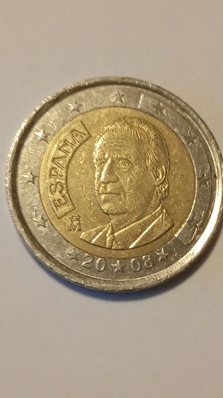 Moneda de 2 euros España 2008