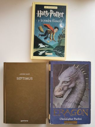 Eragon Septimus Harry Potter y la piedra filosofal