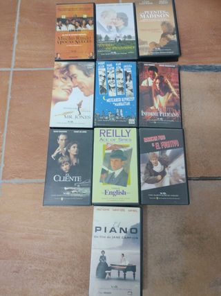 Cintas VHS v.o. con subtitulos en i