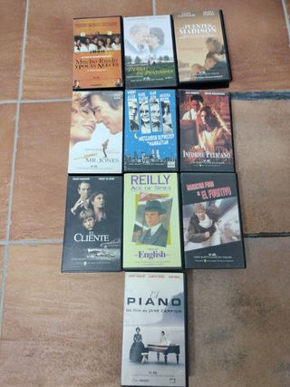 Cintas VHS v.o. con subtitulos en i