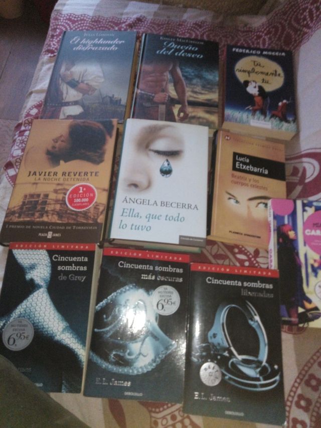 Libros cincuenta sombras de grey