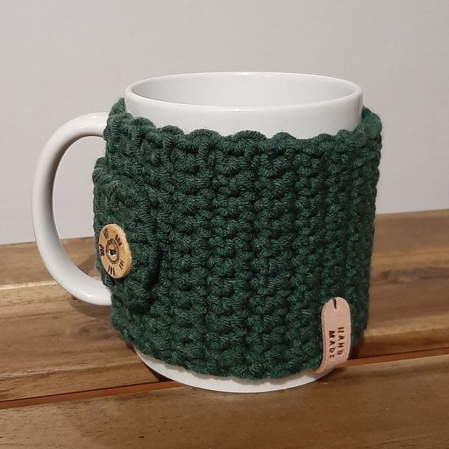 Taza con funda handmade