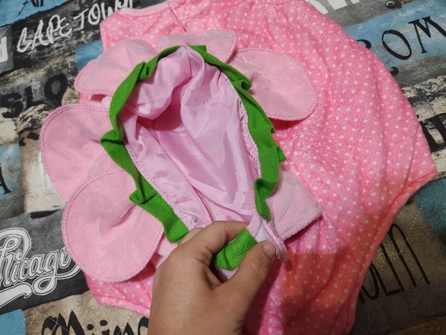 Costume carnevale neonata fiore