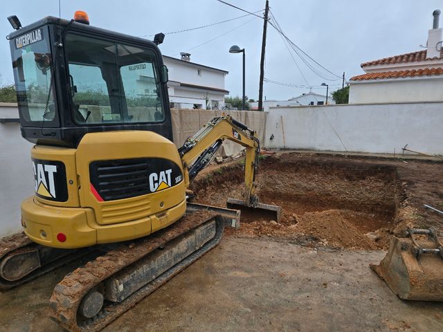 Excavaciones de picinas