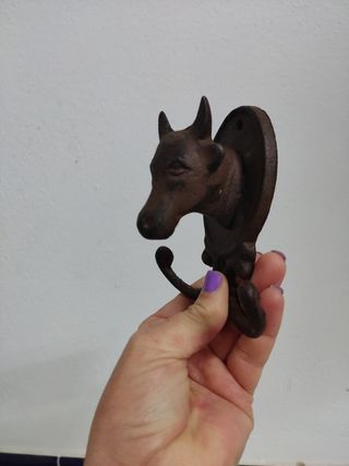 Percha hierro forjado 