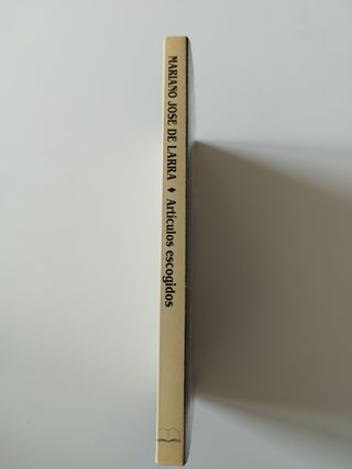 Artículos escogidos. Mariano José de Larra