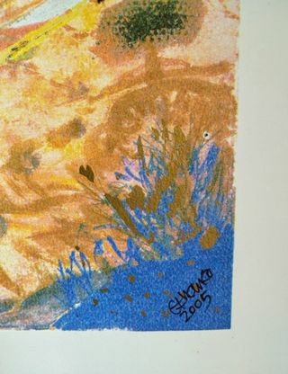 Litografía original de Carlos Franco – San Isidro