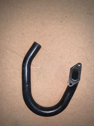 Codo de escape lambreta