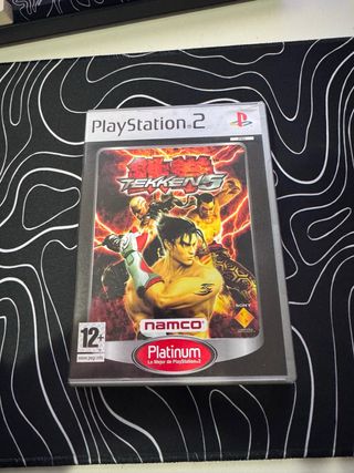 Tekken 5  edicion platinum ps2