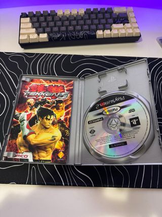 Tekken 5  edicion platinum ps2