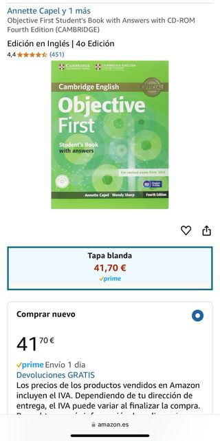Objective First. Cambridge English