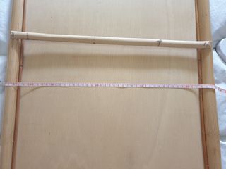 Espejo bambú y mimbre