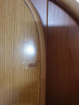 Espejo bambú y mimbre