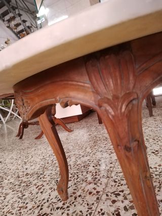 MESA REDONDA DE MARMOL