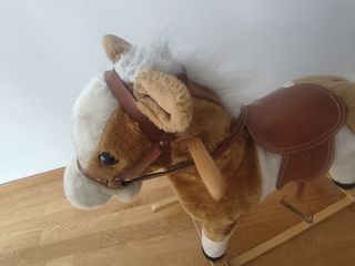 Caballito juguete balancín