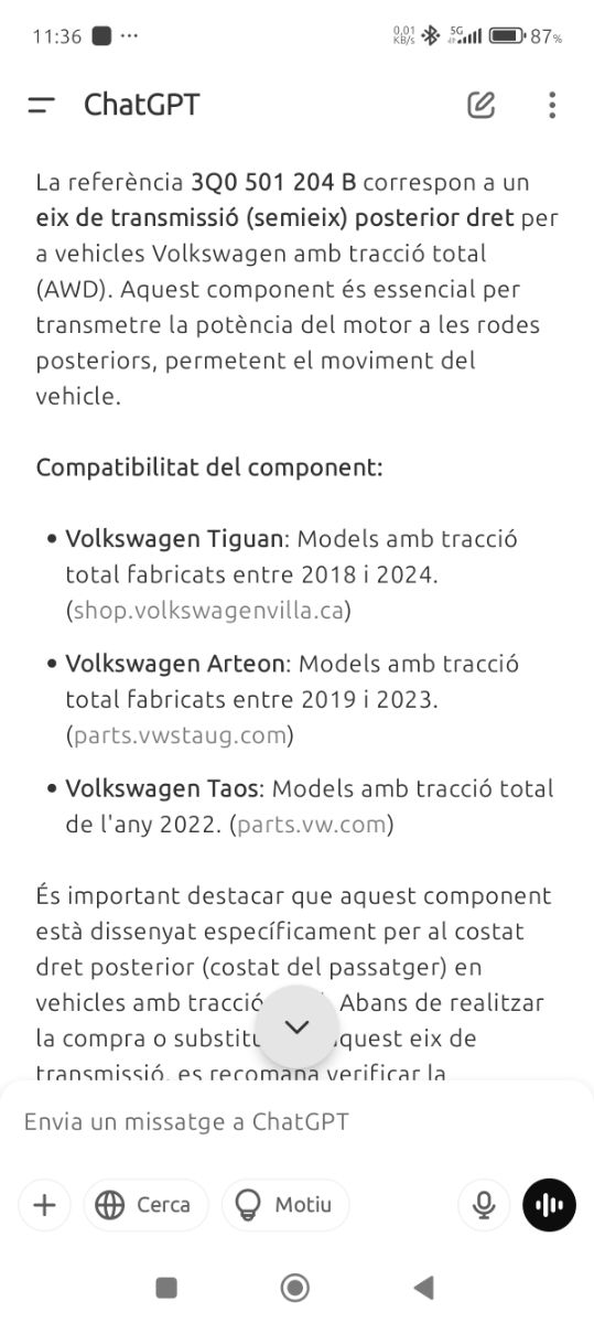 Eje coche nuevo 