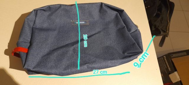 Trousse colore jeans Dbags