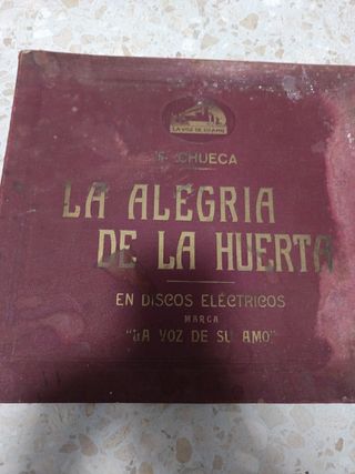 4 Discos de pizarra: la alegría de la huerta