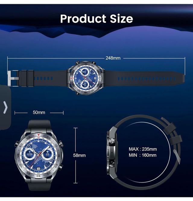 Orologio smartwatch con chiamate