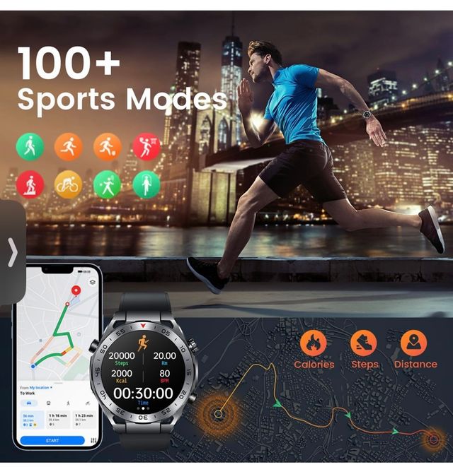 Orologio smartwatch con chiamate