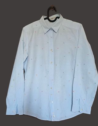 CAMISA ETRO AZUL MUJER