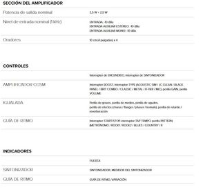 AMPLIFICADOR ROLAND MICRO RX