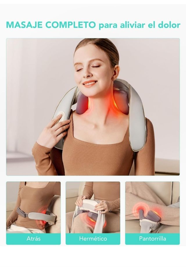Massaggiatore per collo 6D Deep Tissue.