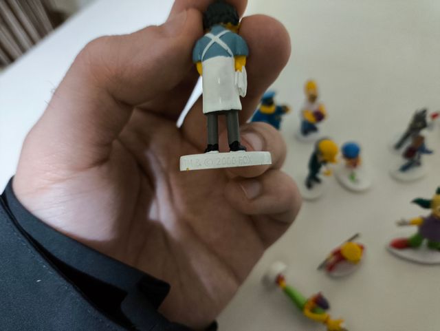 12 figuras Simpsons Marca FOX año 2000