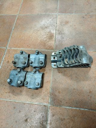Abrazaderas para tubos de hierro