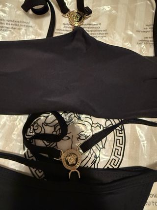 Bikini de Versace XS negro NUEVO