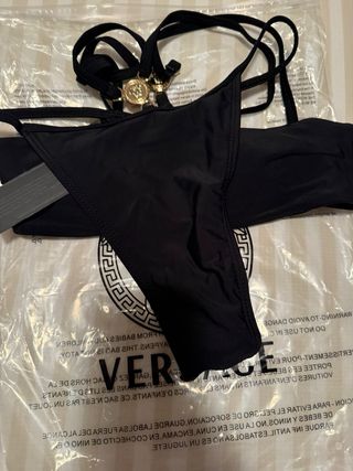 Bikini de Versace XS negro NUEVO