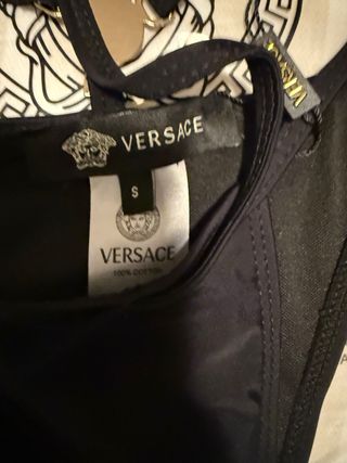 Bikini de Versace XS negro NUEVO