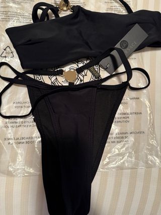 Bikini de Versace XS negro NUEVO