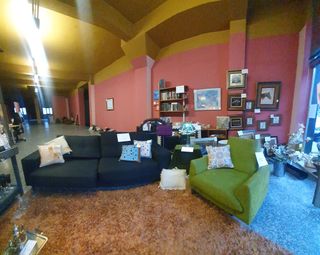 Sofá reclinable en color negro egro