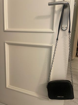 Bolso d neopreno y piel