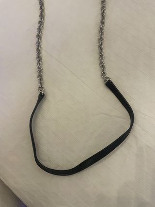 Bolso d neopreno y piel