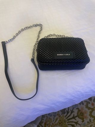 Bolso d neopreno y piel