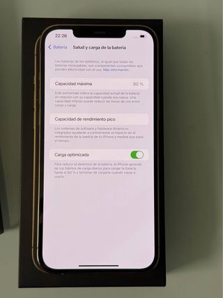 iPhone 12 Pro Max dorado 128gb