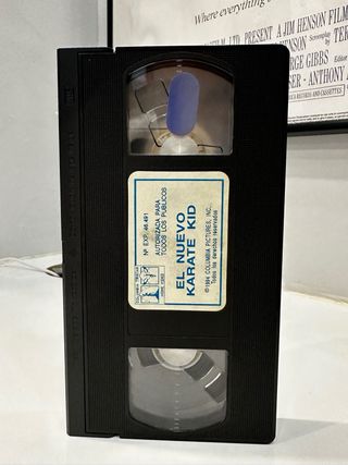 El nuevo karate kid VHS VIDEOCLUB CAJA GRANDE