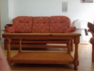 Sofa sillones y mesa