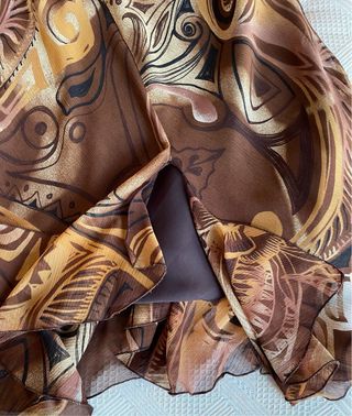 Gonna midi longuette svasata tg 48 ita