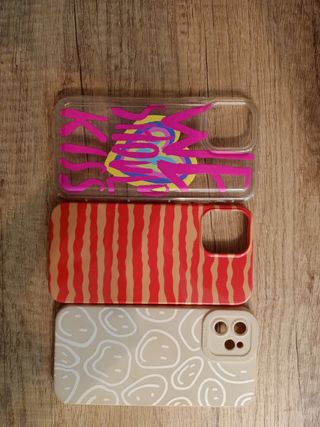 Pack 6 fundas iPhone 12