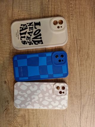 Pack 6 fundas iPhone 12