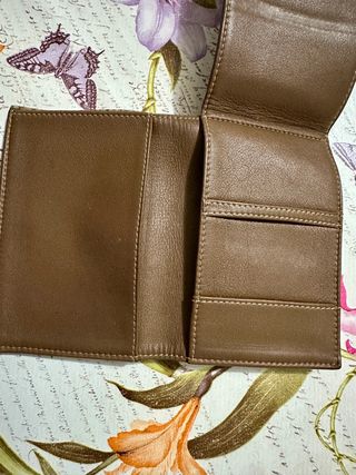 Portafoglio da donna in ecopelle effetto galuchat