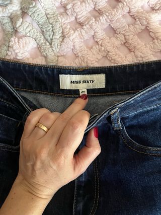 Jeans svasati a vita alta Miss Sixty