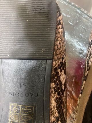 Vestido y zapatos a juego