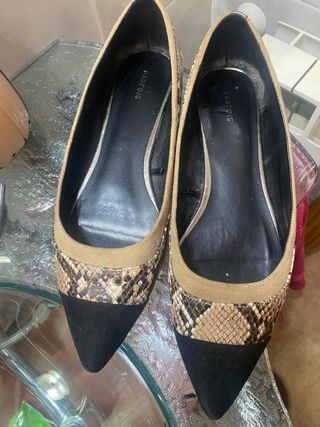 Vestido y zapatos a juego