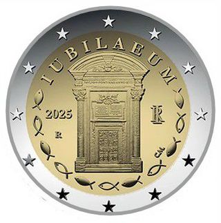 Moneda 2€ Italia 2025 "Jubileo"----SC.