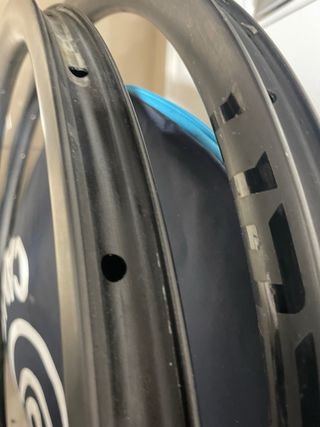 Aros de carbono y radios