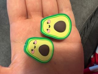 Pack 2 protectores de cable aguacate